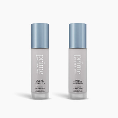 2pcs Color Changing Foundation