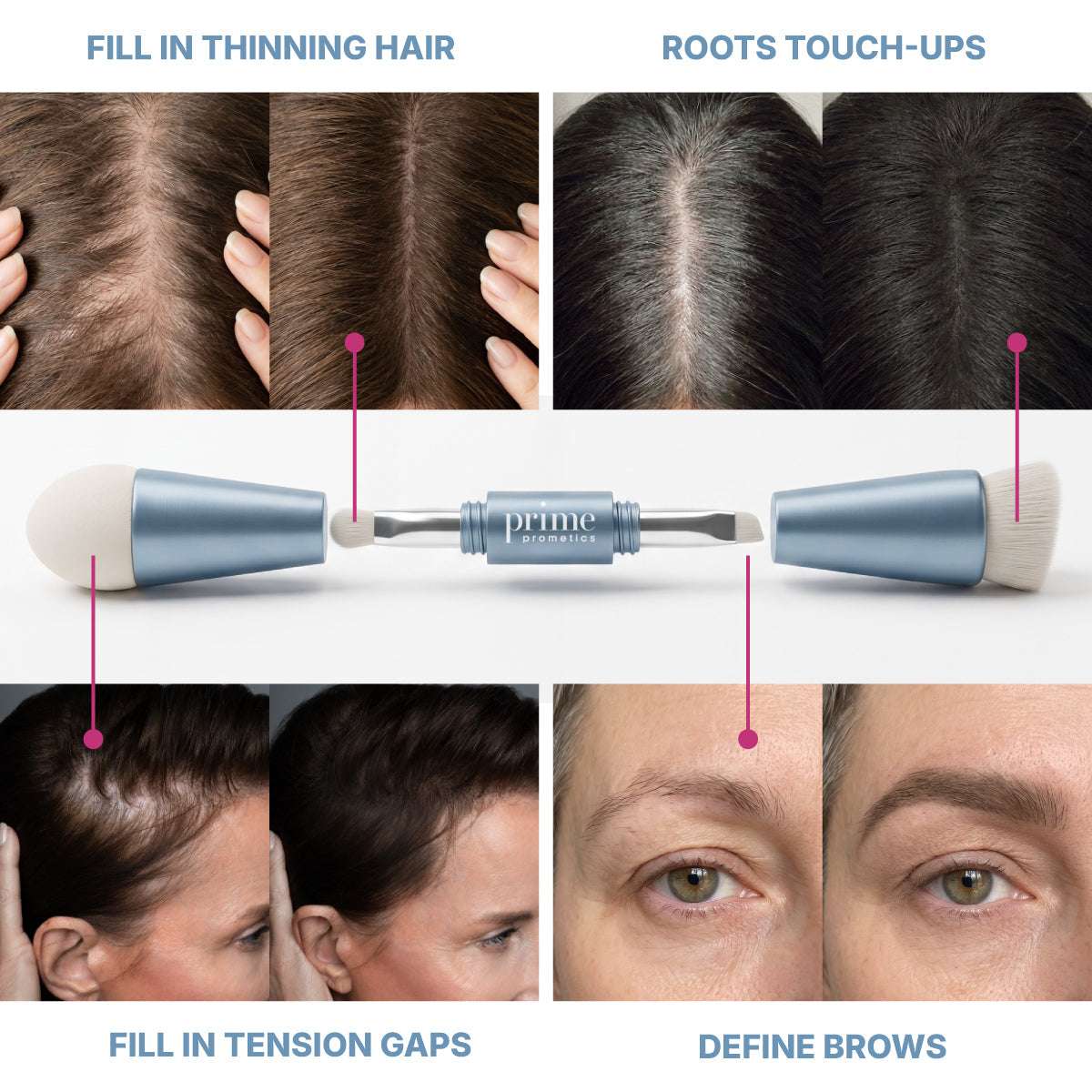 4-in-1 Hairline Powder Brush