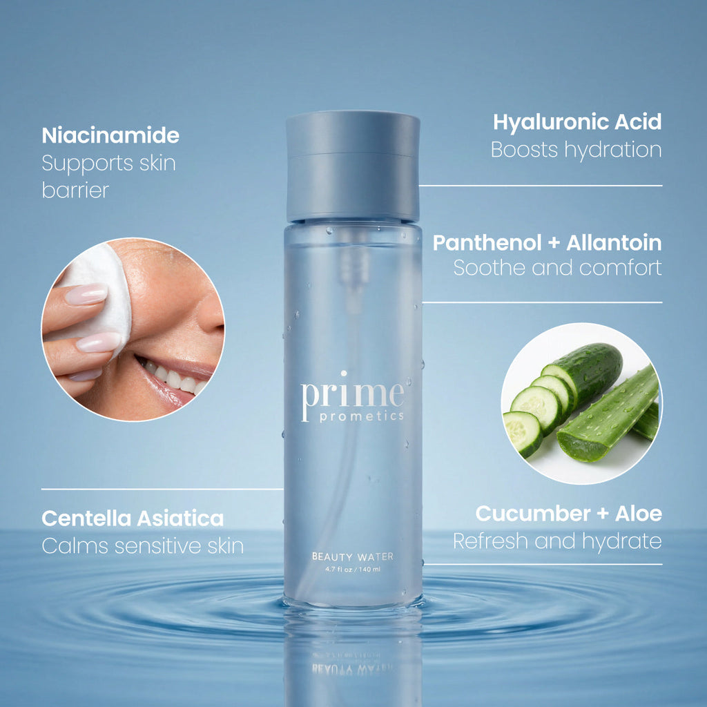 PrimeEyes Hydrate and PrimeSkin Beauty Water