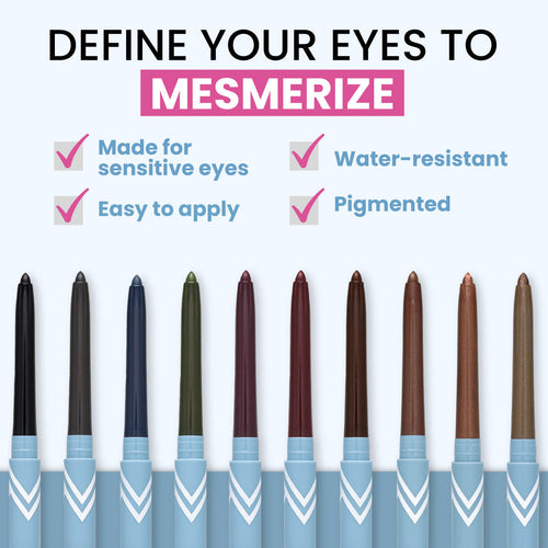 2 pcs Eyeliners + Mascara