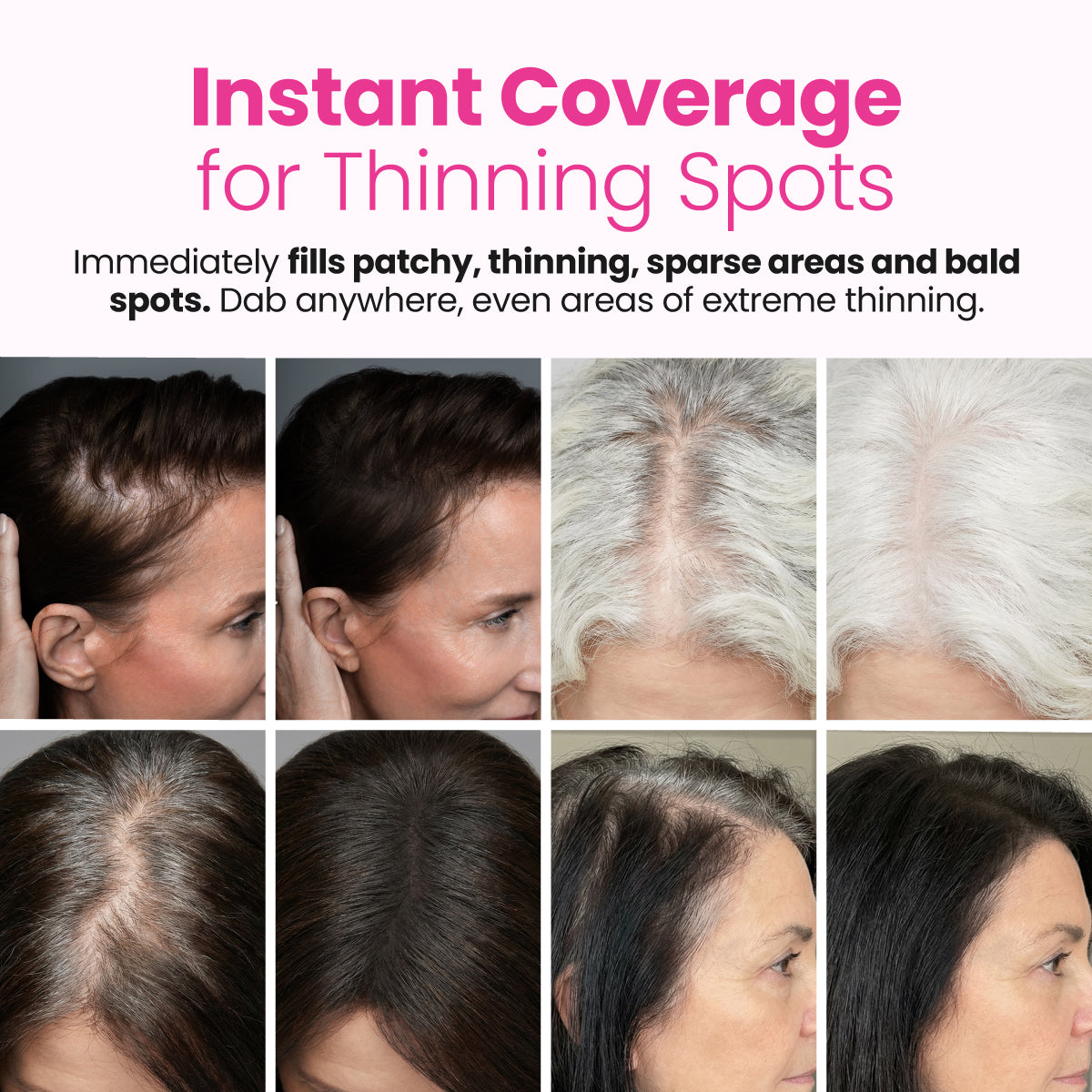 2pcs Instant Coverage Hairline Powder