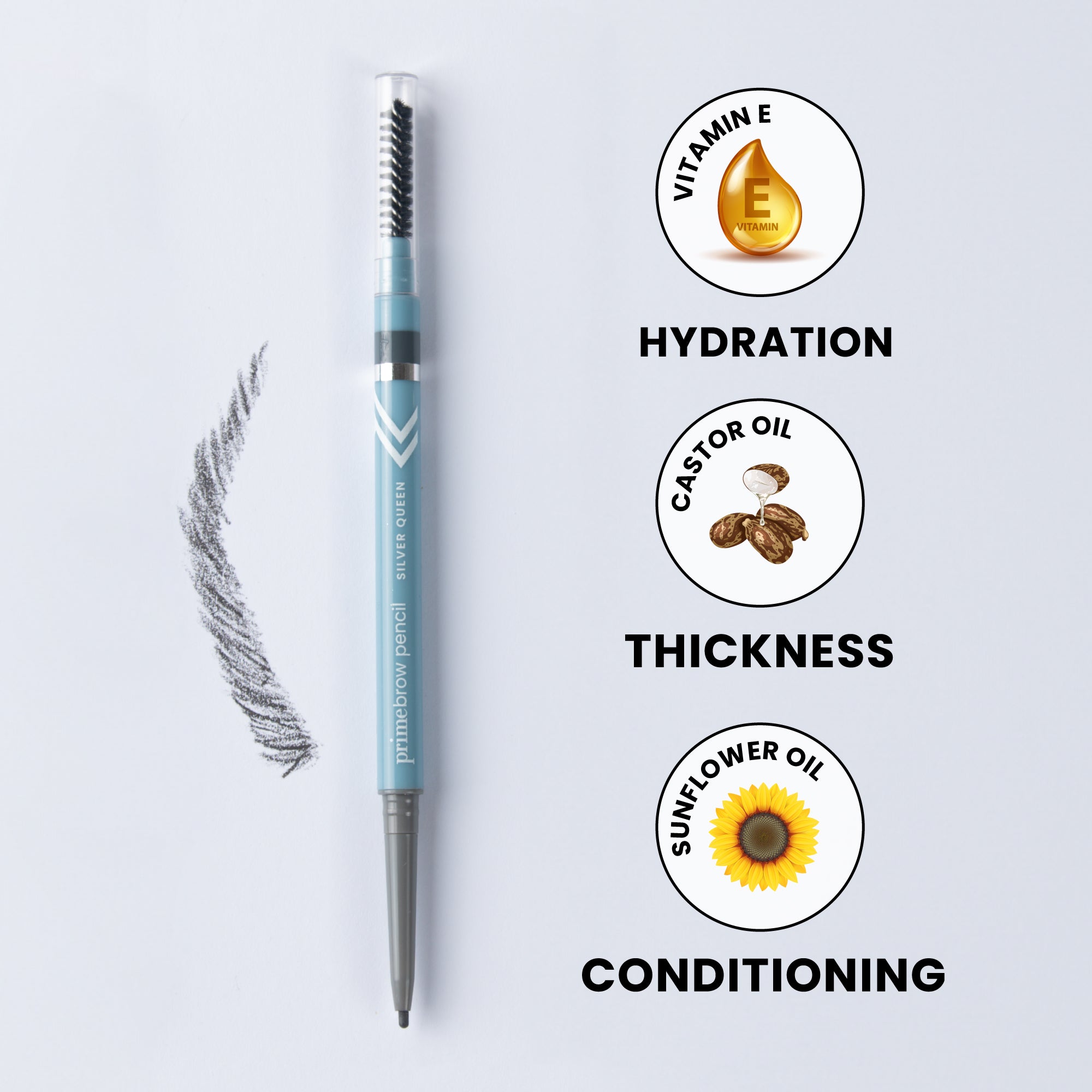 PrimeBrow Pencil + PrimeLash Mascara