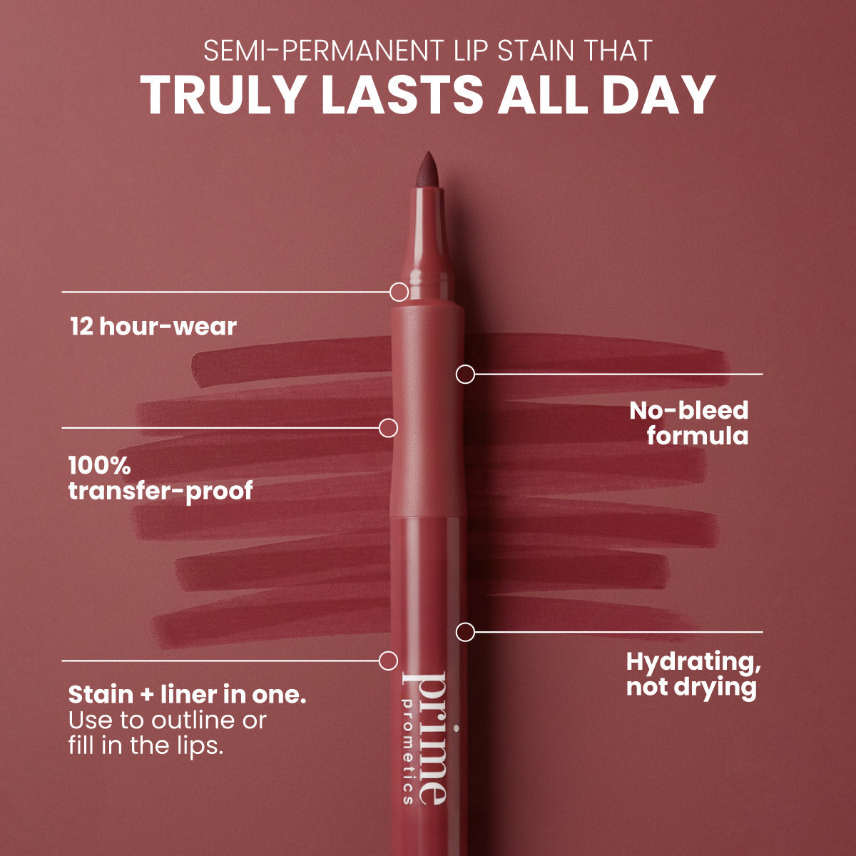 2pcs Forever Lip Stain